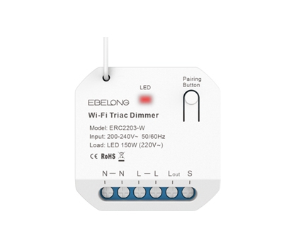 ERC2203  1.5A 1 way  Wifi+on/off+Dimming controller