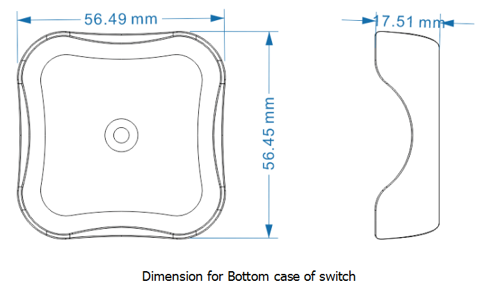 P1 wireless kinetic energy switch size drawing 02