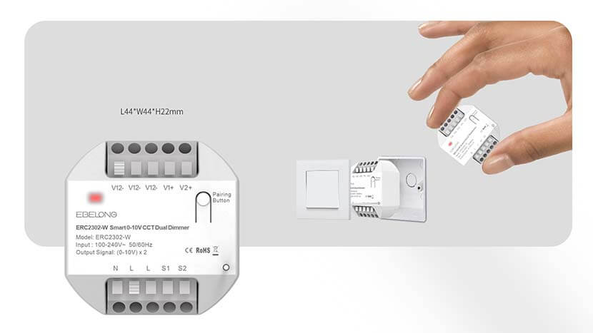 Control light at will, infinitely colorful | Dual color temperature controller