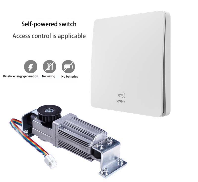 Wiring-free access control switch without battery and wiring access control small helper