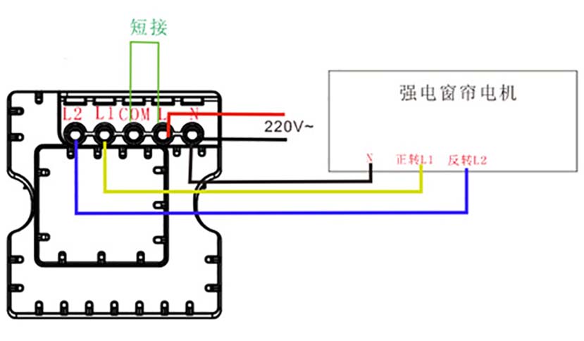 Wiring free switch+TUYA intelligent curtain controller can easily realize remote multi-control