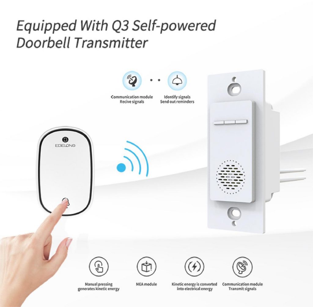 New product introduction: American standard self-powered doorbell instrution