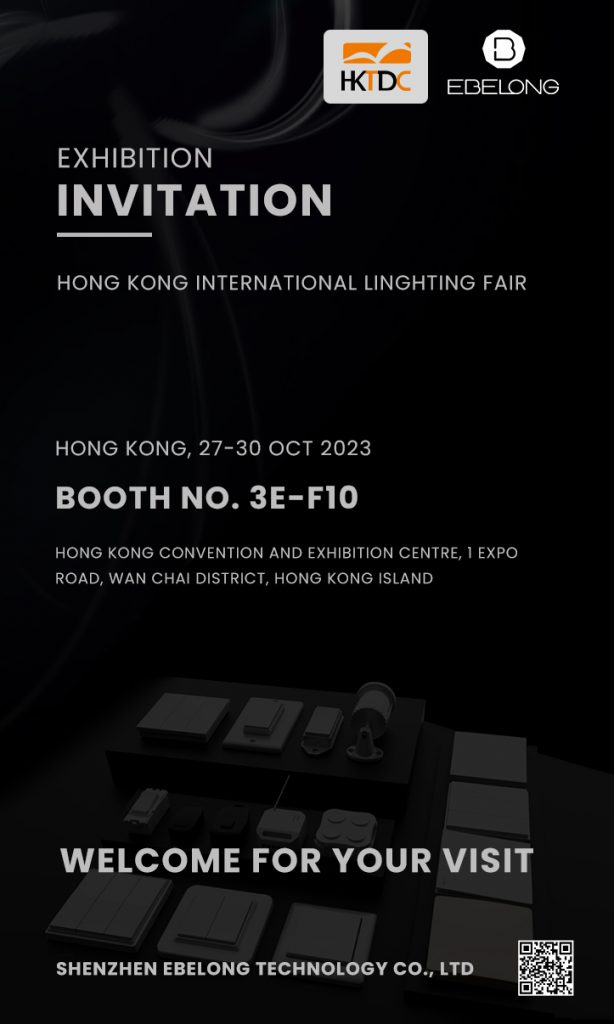 Preview: Hong Kong International Lighting Fair (Autumn Edition), booth 3E-F10, waiting for your visit.