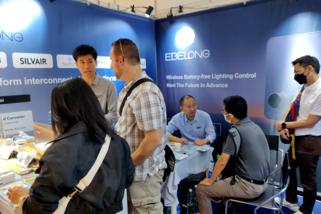 Various self-powered smart home and building solution, Ebelong at Hong Kong International Lighting Fair (Autumn Edition)
